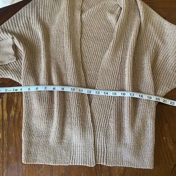 Doe & Rae mauve open cardigan - Image 3
