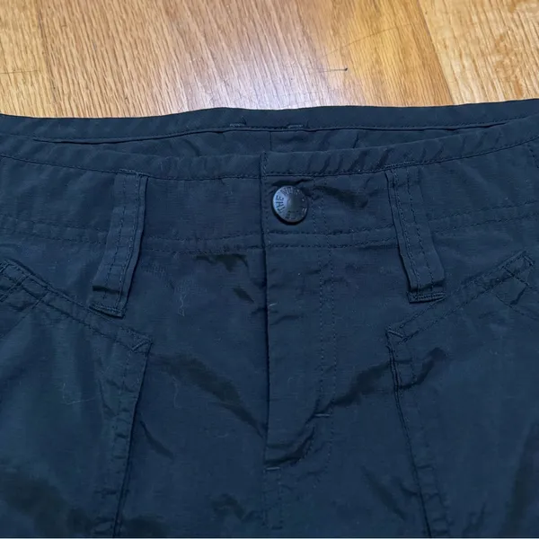 The North Face Women's T150 T550 Cargo Hiking Shorts Outdoor Gorp Black 6 Long - Image 14