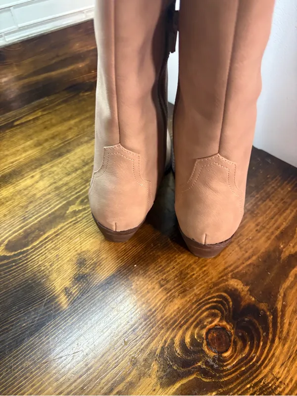 DV dolce Vita Tan Kit Knee High Boots Size 5 - Image 5