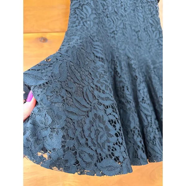 NWT Lulus Found Your Love Black Lace Sleeveless Trumpet Midi Dress Banquet Sz S - Image 6