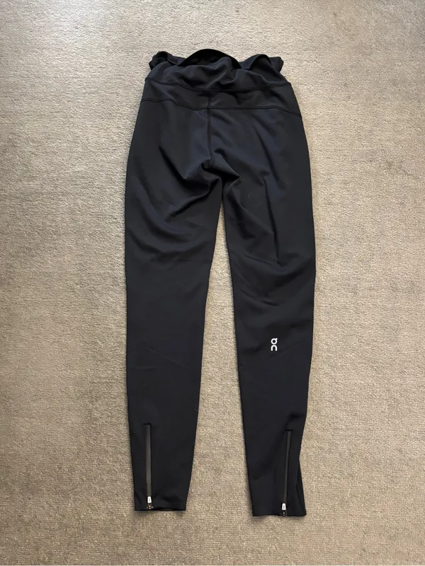 ON Running Moto Athletic Running Tights Legging’s Ankle Zip - Image 2