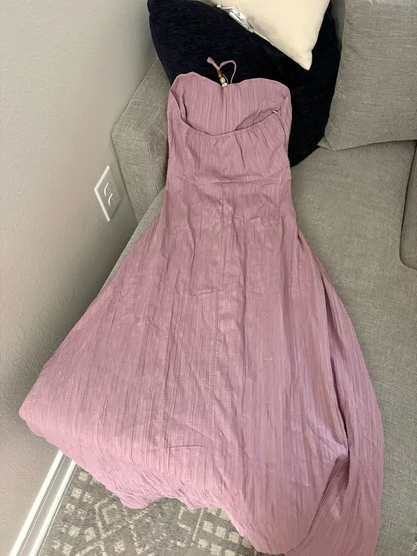 SheIn Purple Maxi Dress - Image 2