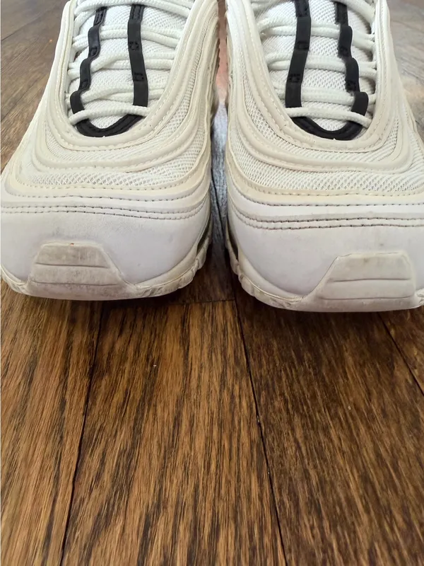 Nike Air Max 97 Summit White Black Women's Size 9 NO INSOLES 921733-103 - Image 2
