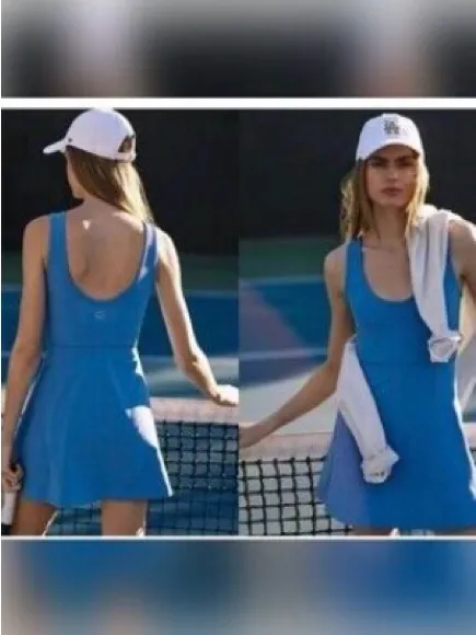 Beyond Yoga Spacedye Movement Dress Scoop-Back Mini Dress Size Large - Image 4