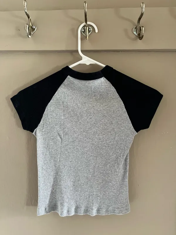 Brandy Melville Baseball Tee - Image 3