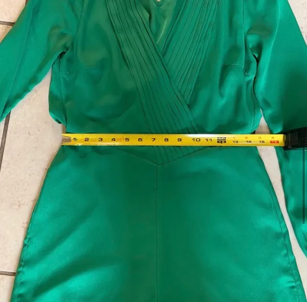 Ark & Co. Kelly Green Romper - Image 3