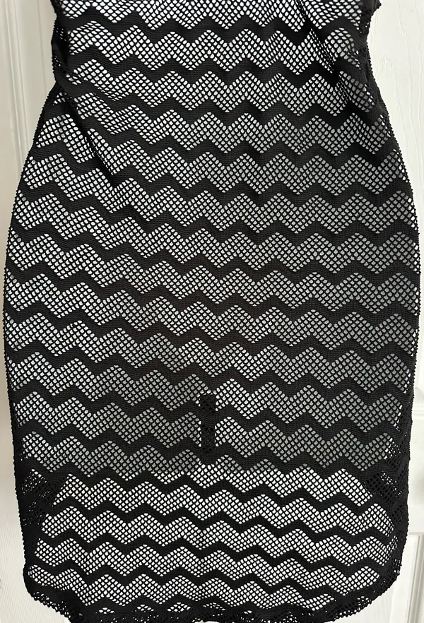 Roxy Black Swim Cover-Up No Size Tag (M) - Image 8