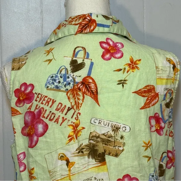 Dandy by Andi M. Linen Tie - Image 7