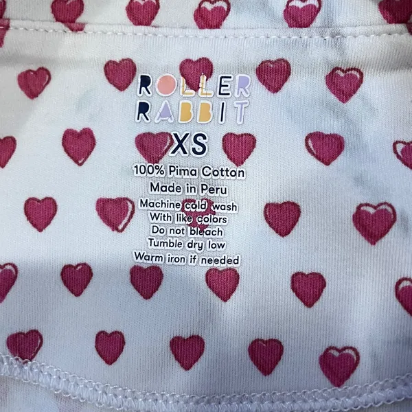 Roller Rabbit Hearts Polo Pajama Set - Image 5