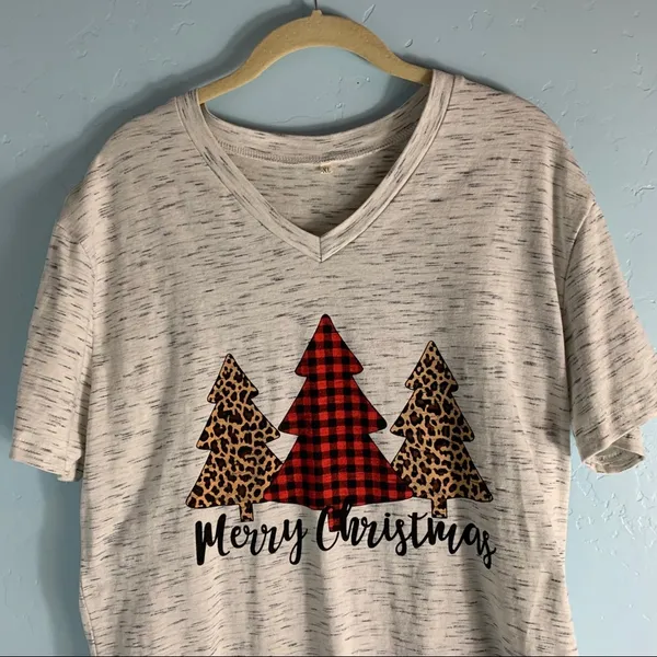 Christmas Tree Shortsleeve T-Shirt - Image 10