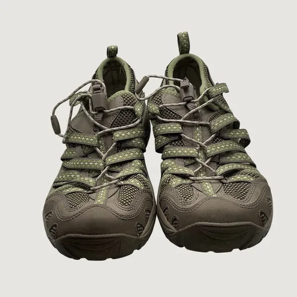 Chaco Fern Women 7 Green Brown Vibram Hiking Hybrid Water Shoes J104356 - Image 10