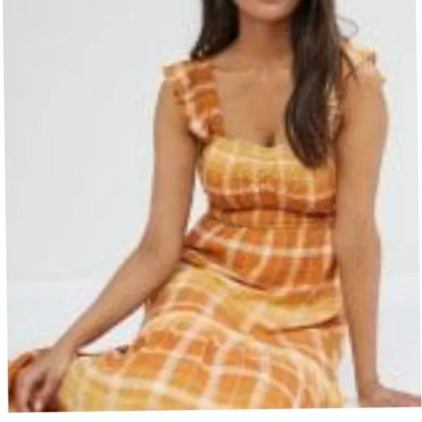 Anthropologie EN ELLY Ruffled Maxi Dress Size M - Image 2