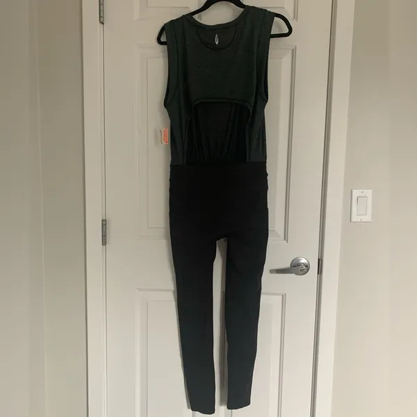 FP Movement by Free People Off To‎ The Races Jumpsuit - Size S - Black - NWT - Image 6