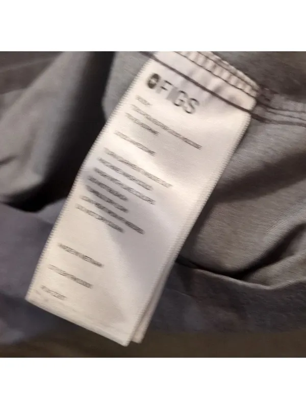 Figs Gray Scrub Top Size Large - Image 5