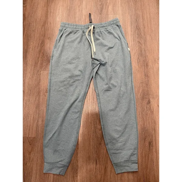 VUORI Performance Jogger Pants Women's Size Small Smoke‎ Blue Heather - Image 2