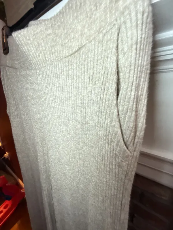 Gaiam Women's Ribbed Knit Wide Leg Lounge Pants - Image 2