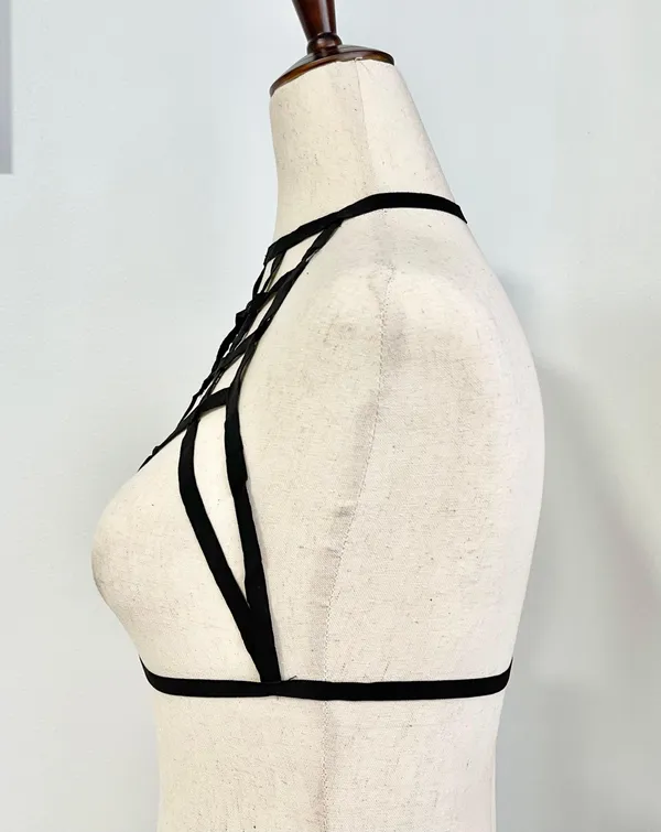 Black Body Harness Straps - Image 2