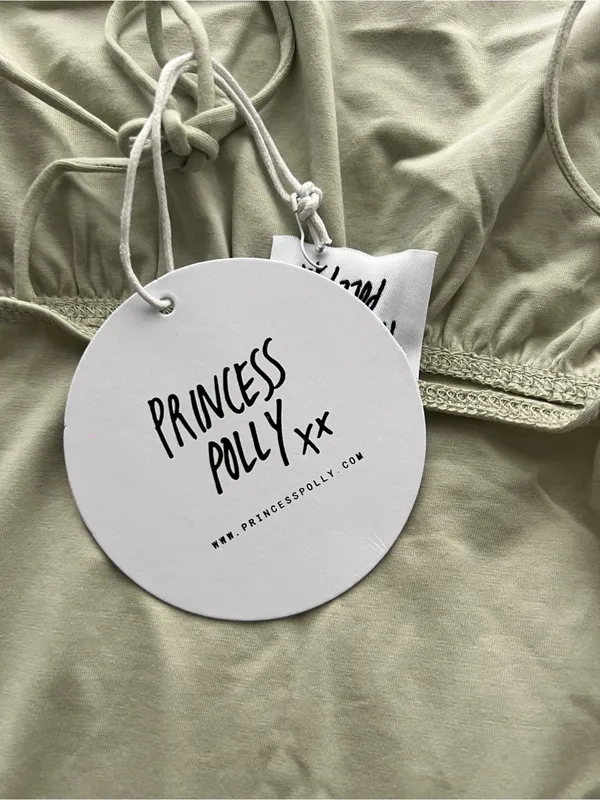 NEW Princess Polly Sage Mini Dress - Image 4