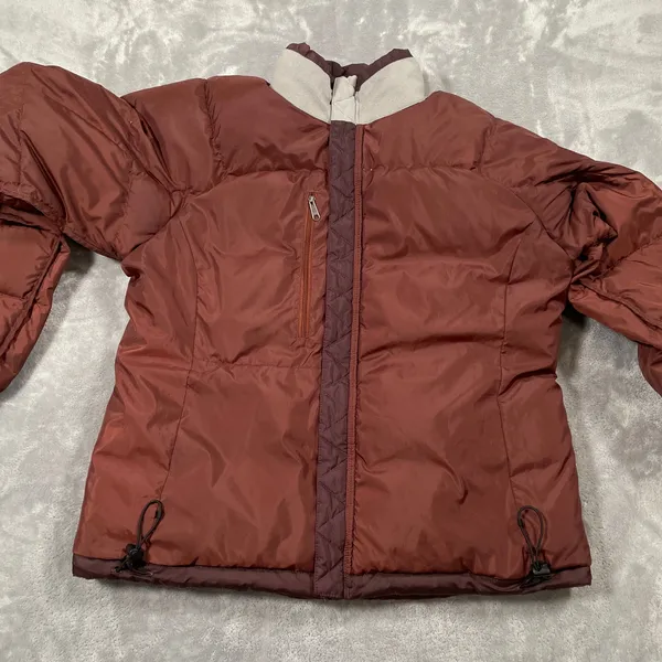Patagonia Fitz Roy Jacket Womens Small Goose Down Quilted Outdoor Puffer Hiking - Image 6