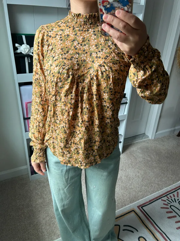 William Rast floral blouse top. S - Image 2