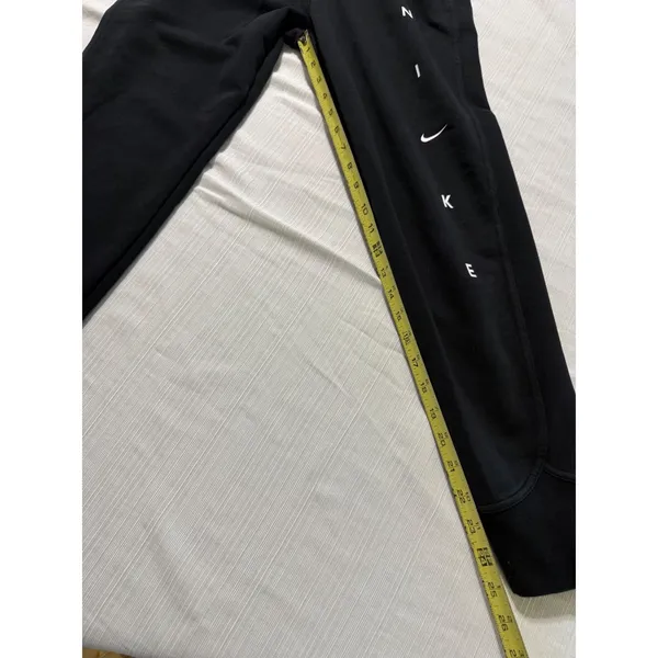 Nike Dri-FIT Womens‎ Black Jogger Sweatpants Vertical Logo Size S Small - Image 3