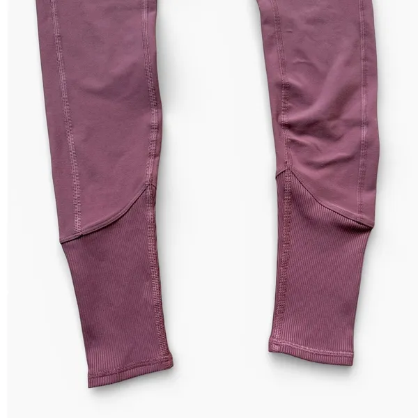 Alo Yoga Pink High-Waist Alosoft Lounge Legging Yoga Pants Workout Women's Small - Image 5