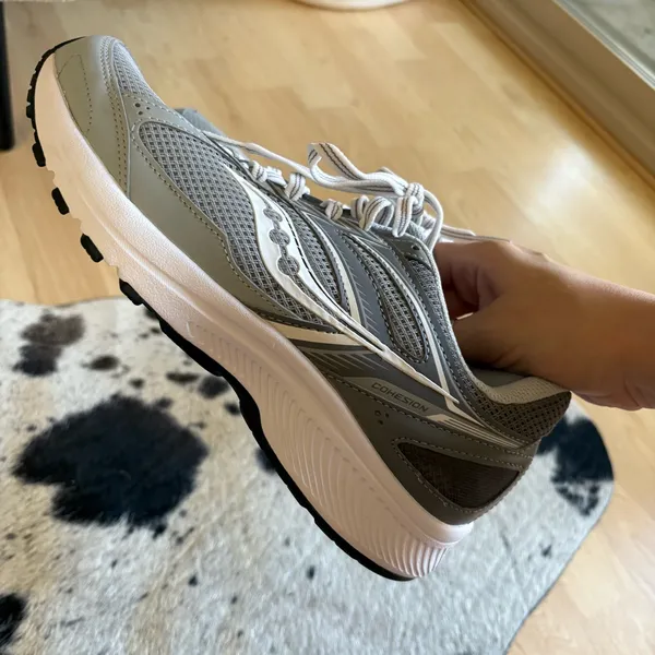 SAUCONY Cohesion In Grey Lace Up Athletic Size 9‎ - Image 3