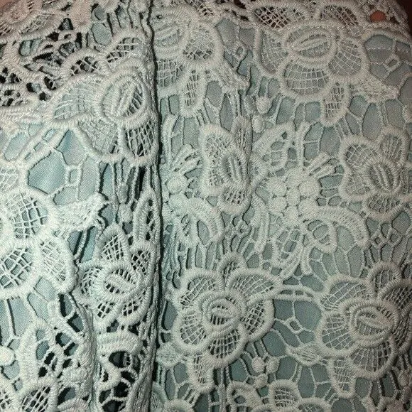 Nanette‎ Lepore knit embroidered sleeveless top women's size large zip back - Image 14