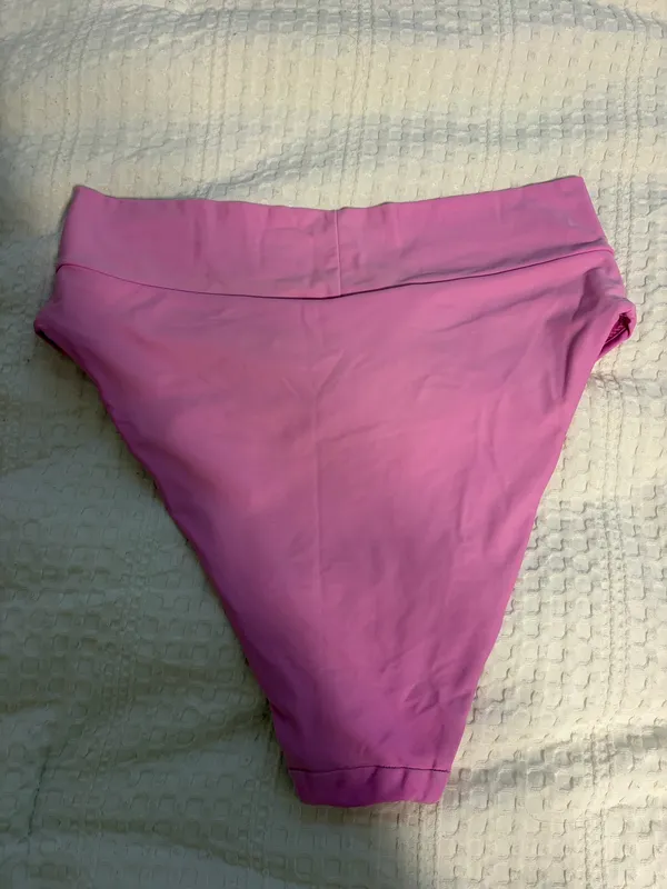 High-Cut Cheeky Aerie Bikini Bottom Crossover  - Image 2