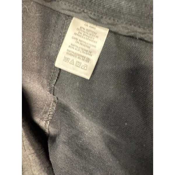 Vintage Michael Kors Black Straight Leg Denim Pants Women's 12 BNWOT Y2K - Image 10