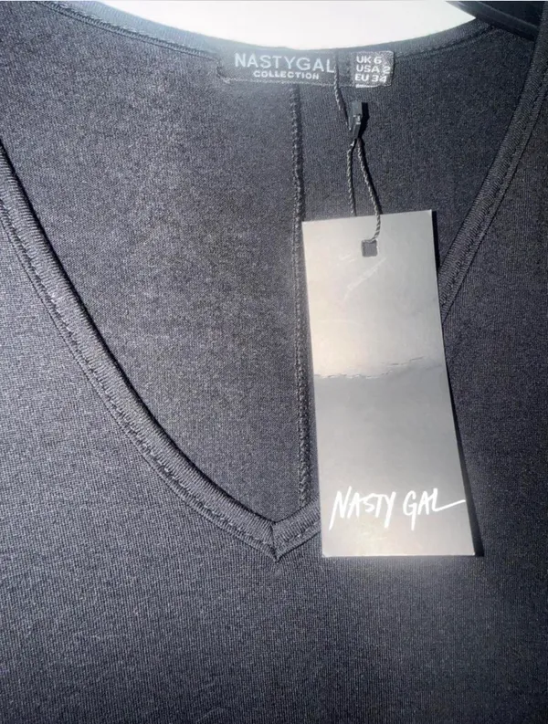Nasty Gal Dress Mini Black - Image 4