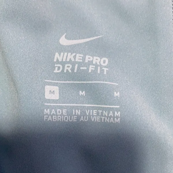 Nike Teal  Pro Shorts With Side Pockets - Image 6