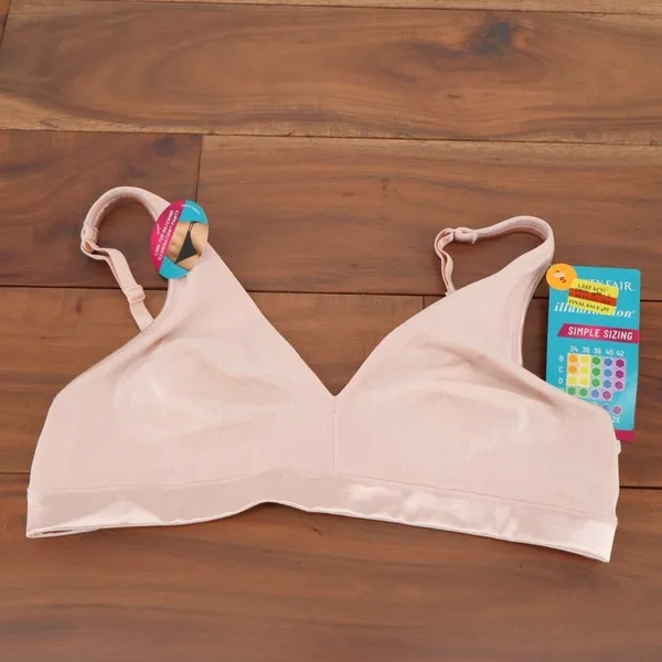 Vanity Fair Illumination Wireless Bralette Bra Small Pink Full Coverage Cups - Image 2