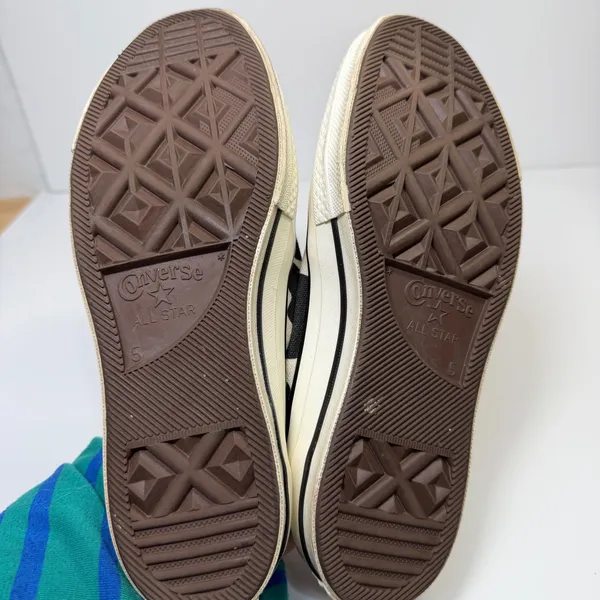 Converse Chuck 70 Low Sneakers W 7 Cow Print Custom Animal Streetwear Platform - Image 4