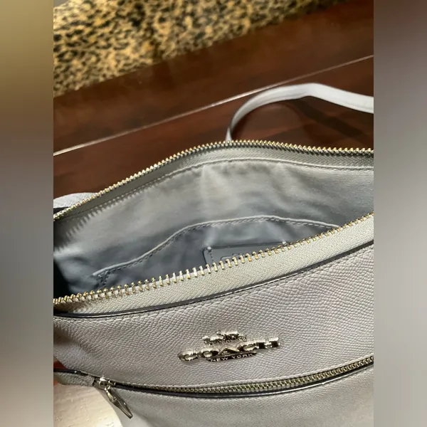 Coach Rowan Leather File‎ Crossbody Bag - Image 6