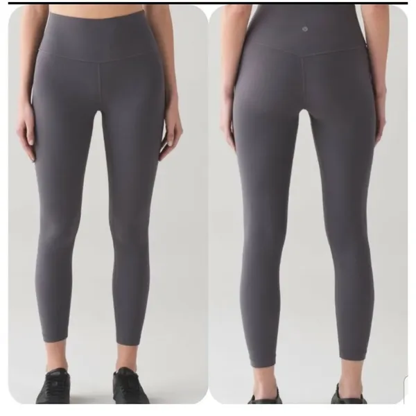 Lululemon Dark Charcoal Align Leggings - Image 2