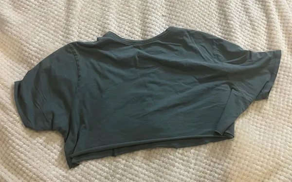 Nike XL The Tee Dark Turquoise Cut Off Top - Image 3