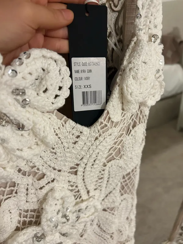 Elliatt Kyra Crochet Gown XXS - Image 2