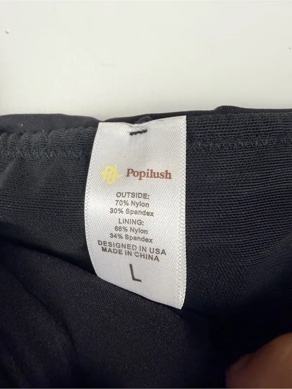 Popilush Off The Shoulder Shapewear Dress in black size large - Image 5