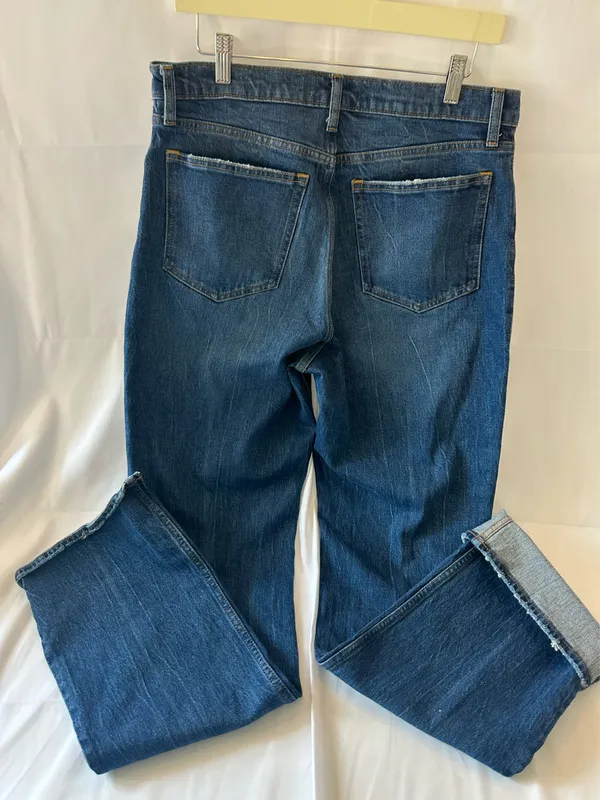 Abercrombie & Fitch The 70's Vintage Flare Ultra High Rise Denim Jeans Size 31 - Image 7