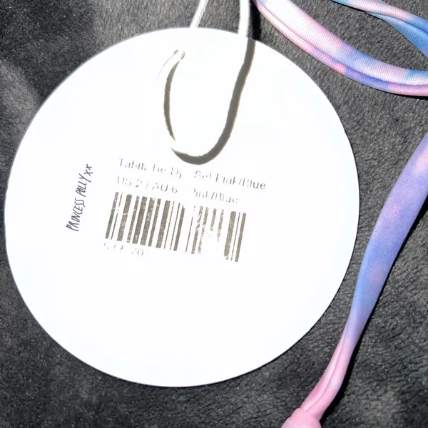 Princess Polly Tahiti Bikini Set in Pink/Blue Size 2 New with tag - Image 10