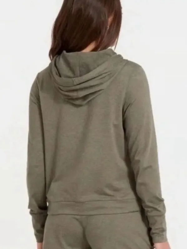 Vuori VW226 Women's Halo Essential Hoodie Sz L Women's Abr A-2 - Image 2