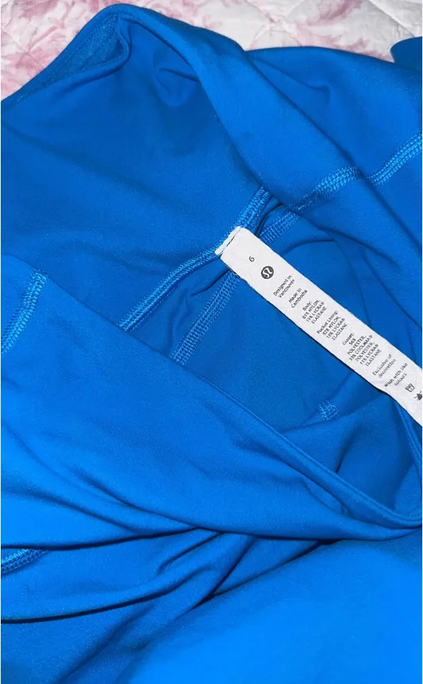 Lululemon Leggings High-Rise Flare Groove ~ poolside - Image 5