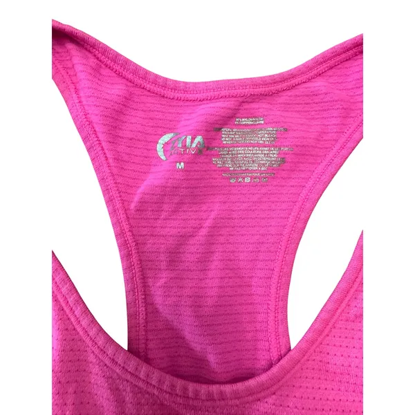 Zyia Active Tank Top‎ Size Medium Hot Pink Athletic - Image 3