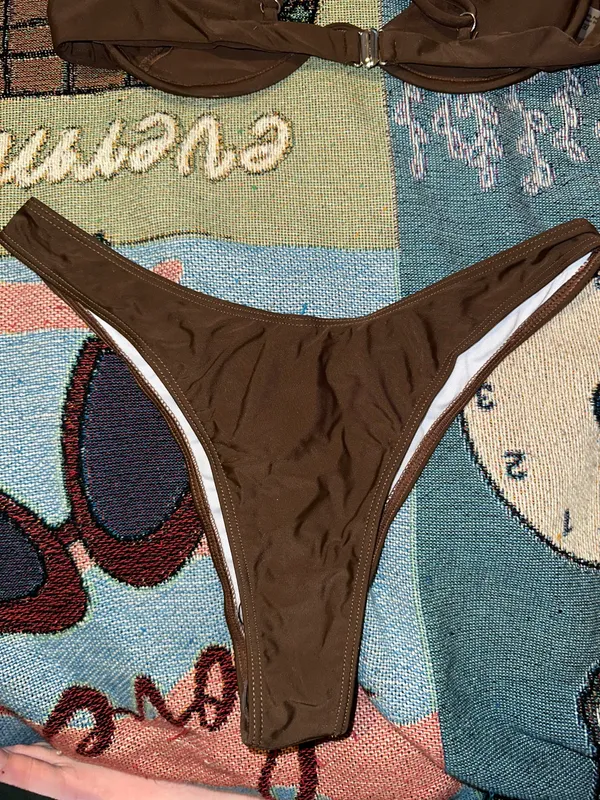 Bikini Set Brown Size L - Image 3