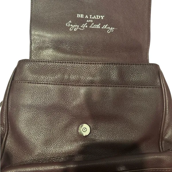 Kate Spade Dark Brown Leather Shoulder Bag - Image 6