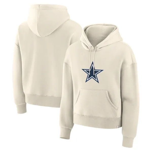 ✨Nike Dallas Cowboys Women's Cream Dove Legacy Pullover Sz Small Hoodie✨ - Image 3