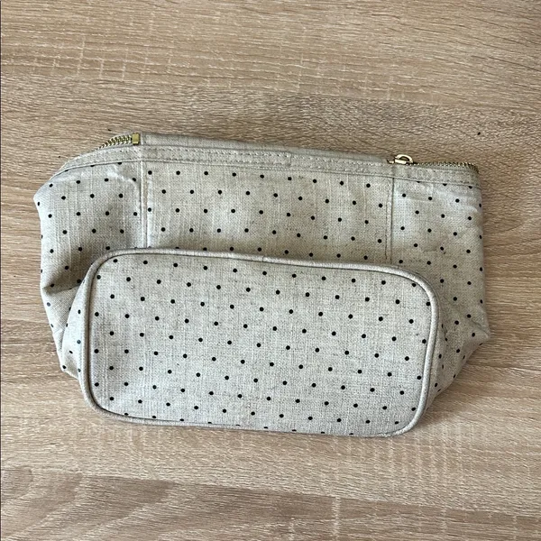 Kate Spade Polka Dot Tan Pouch - Image 4