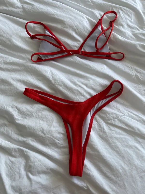 Red Bikini Set - Image 3