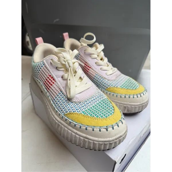 Dream Paris Women’s Dream Pairs Multicolor Platform Sneakers size 8 - Image 3